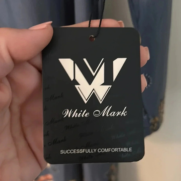 😍NWT white mark tunic size medium - Picture 6 of 7